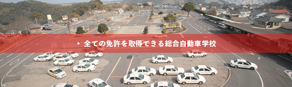 総合自動車学校であること。